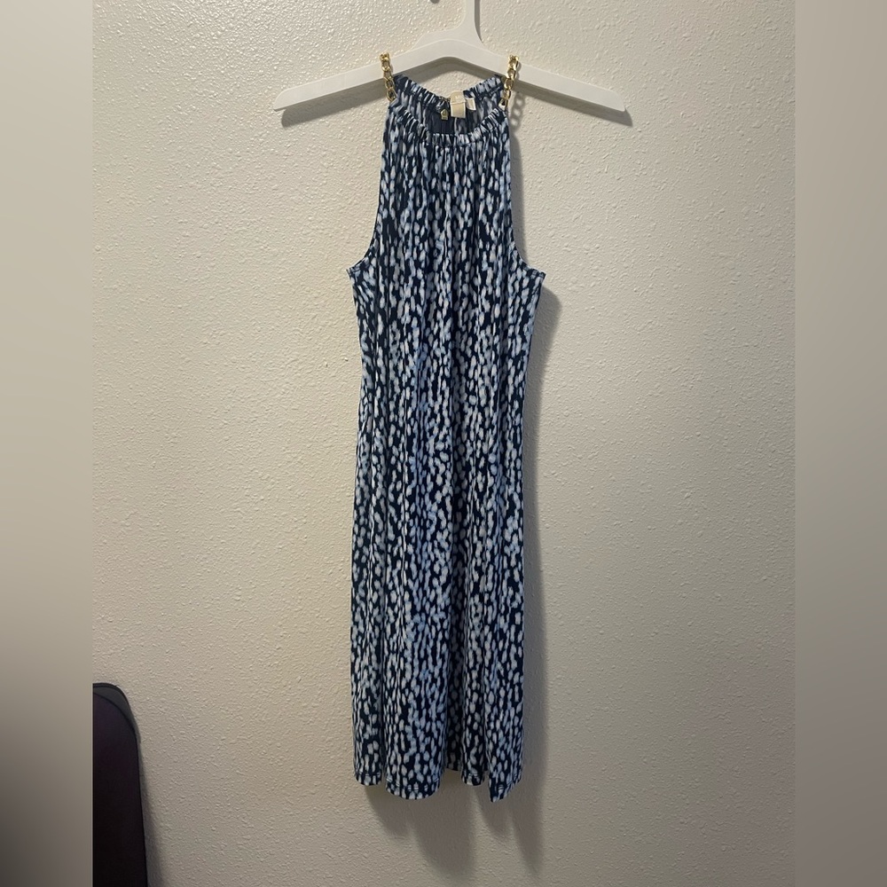 NWOT Michael Kors navy , blue, and white design